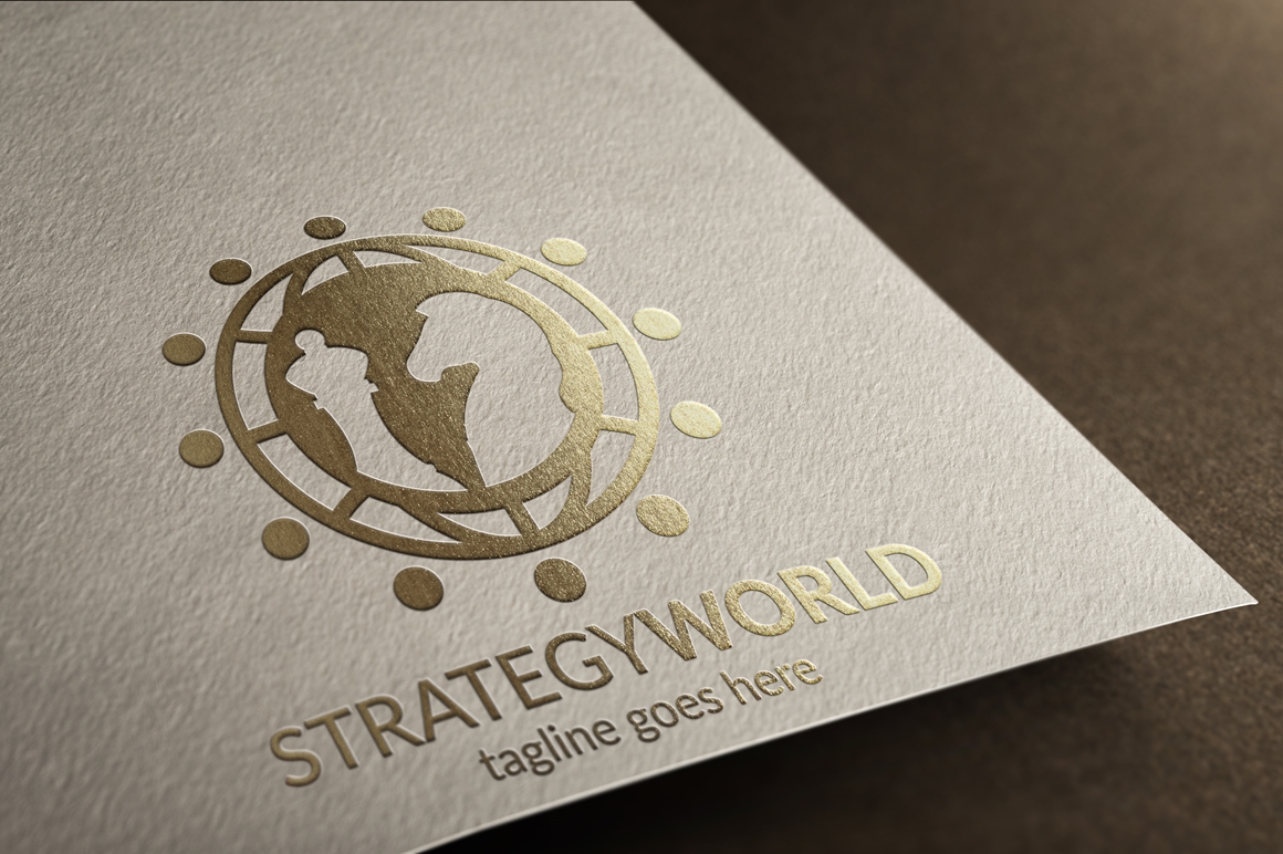 Download Шаблон логотипа "Strategy World Logo Template" / Strategy World Logo Template - Шаблон логотипа на тему графика business,chess,clever,coaching,commerce,communication,corporation,earth,enterprise,fast,finance,firm,global,globe,horse,international,management,marketing,plan,planning