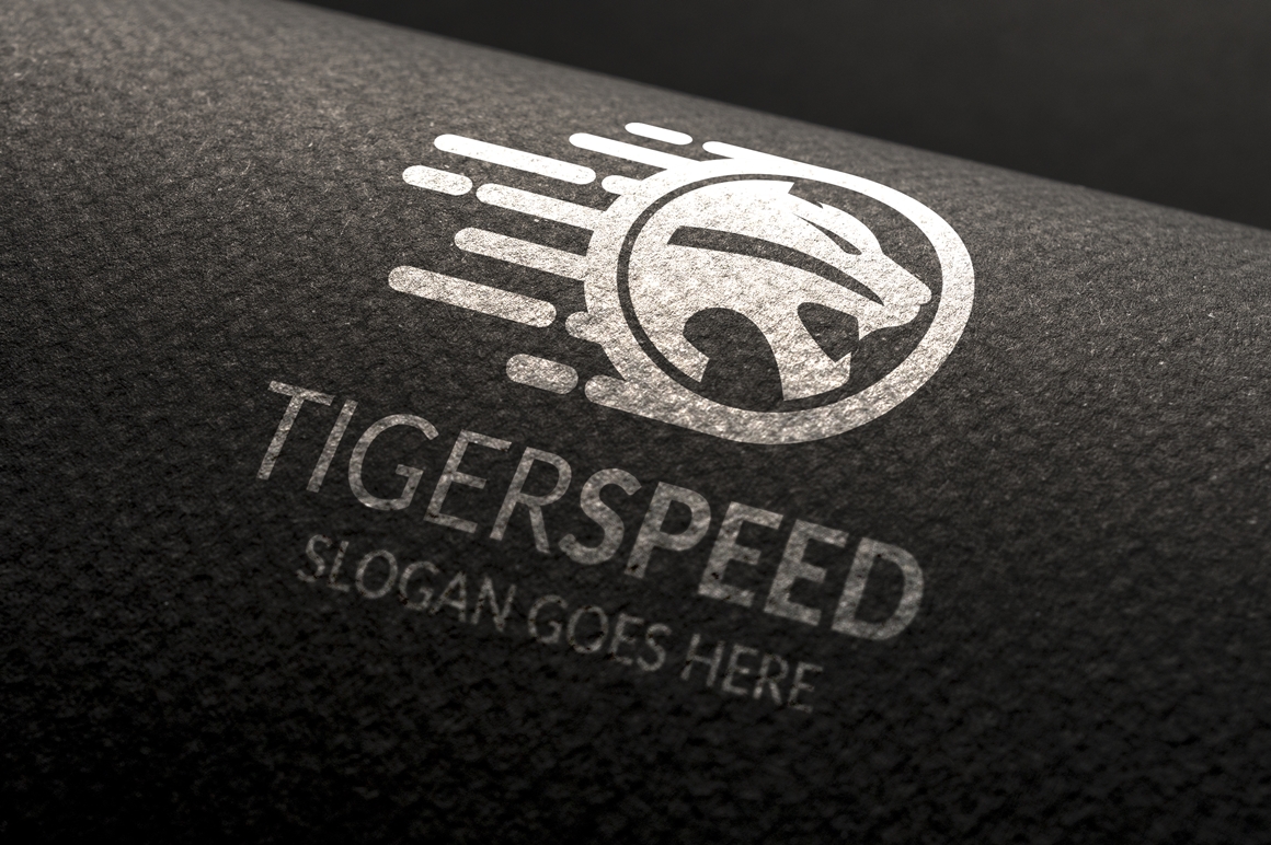 Download Шаблон логотипа "Tiger Speed Logo Template" / Tiger Speed Logo Template - Шаблон логотипа на тему графика animal,belongings,brown,business,data,face,guard,lion,logo,protect,safe,secure,security,speed,tiger