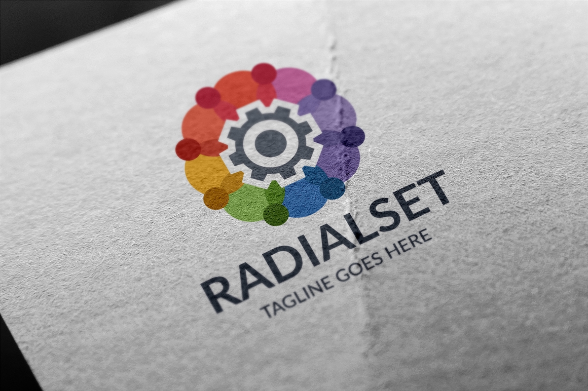 Download Шаблон логотипа "Radialset Logo Template" / Radialset Logo Template - Шаблон логотипа на тему графика computer,digital,electrician,fix,gear,hammer,handyman,icon,internet,maintenance,network,settings,symbol,system,technology,tool,vector,web