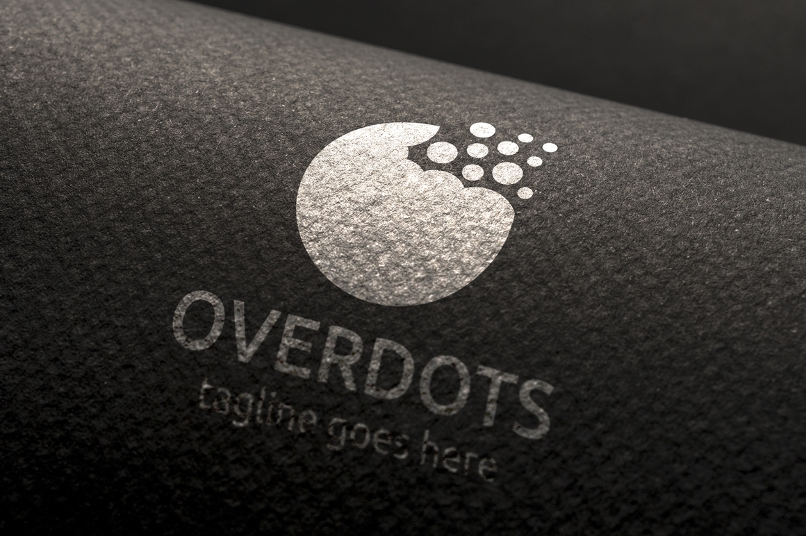 Download Шаблон логотипа "Overdots Logo Template" / Overdots Logo Template - Шаблон логотипа на тему графика business,business logo,cmyk,colorful,corporate,creative logo,dot,fresh,letter o logo,letters,logo template,object,over,print