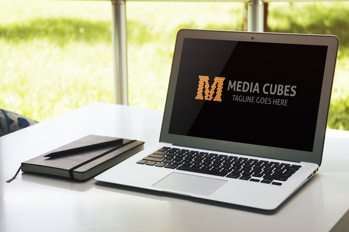 Download Шаблон логотипа "Media Cubes (Letter M) Logo Template" / Media Cubes (Letter M) Logo Template - Шаблон логотипа на тему графика creative,cube,design,developer,digital,entertainment,globe,group,internet,it,lean,letter m,marketing,media,mobile,modern,pixel,print,professional,programmer