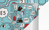 Juice Box Pack Plantilla Mockup de producto Captura de Pantalla Grande Mockup de producto para Sitio de Gráficos New Screenshots BIG