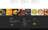 Garam Masala Restaurants Thème PSD Petite capture d'écran "Garam Masala Restaurants" modèle PSD