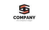 S + eye Tema de Logotipo Captura de Pantalla Pequeña Plantilla de Logotipo para Sitio de Gráficos