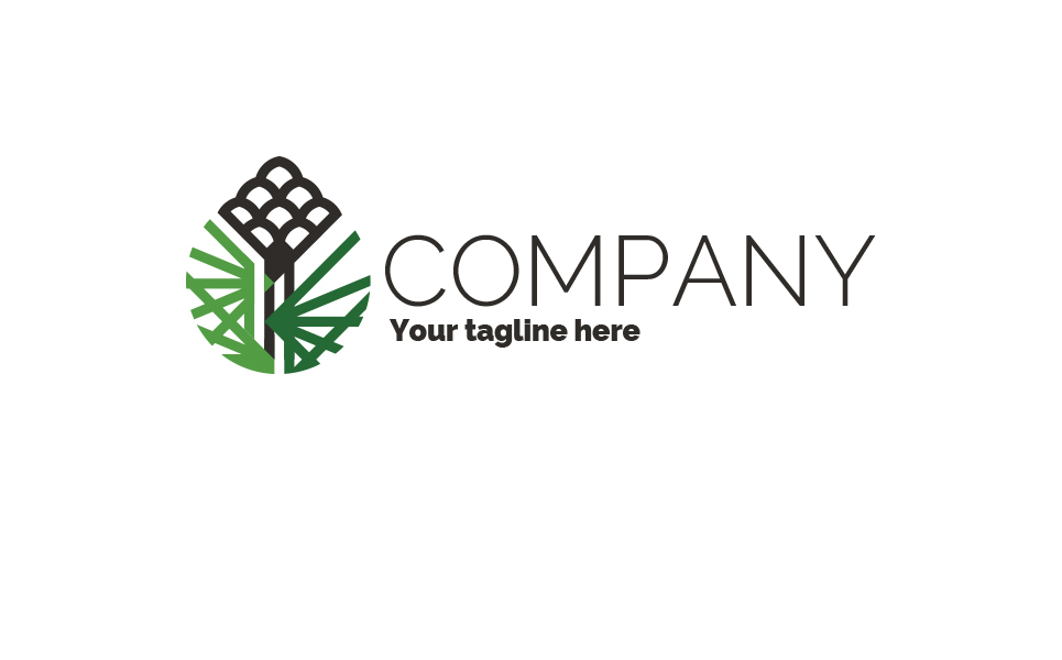 Needles and Cone Logo Theme Kleiner Screenshot Logo Vorlage namens "Needles and Cone"