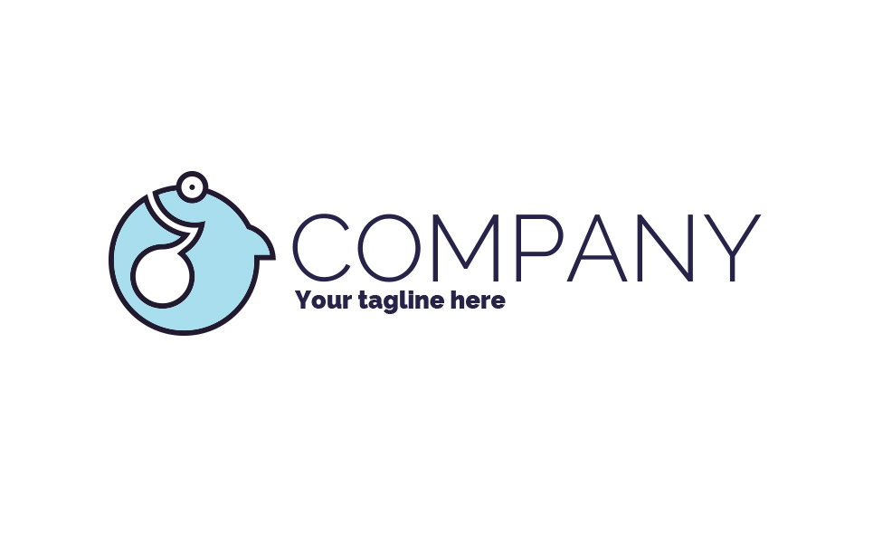 Funny Shark Logo Küçük Ekran Görüntüsü Funny Shark Logo Şablon