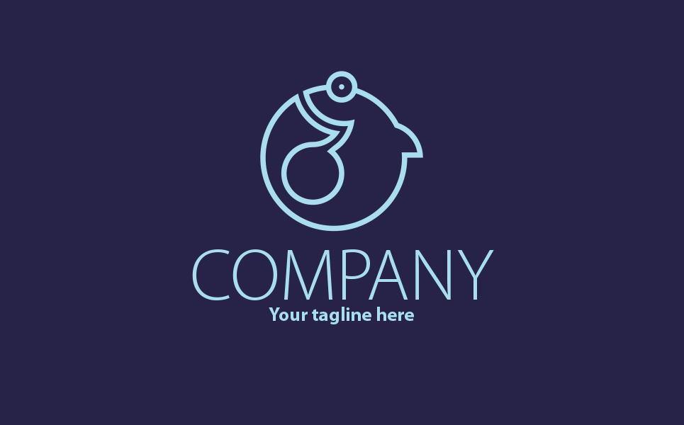 Funny Shark Logo Küçük Ekran Görüntüsü Funny Shark Logo Şablon