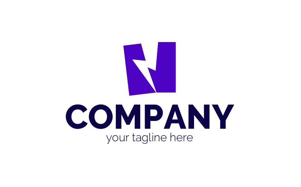 Download Шаблон логотипа "Lightning Strike Logo Template" / Lightning Strike Logo Template - Шаблон логотипа на тему графика lightning,electricity,electrical,goods,high,voltage,energy,power,generator,cable,sign,minimalism,one,color,two,colors,emblem