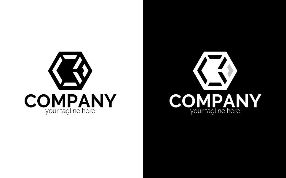 Download Шаблон логотипа "Hexagon, Cube Logo Template" / Hexagon, Cube Logo Template - Шаблон логотипа на тему графика hexagon,honeycomb,arrow,cube,volume,construction,architecture,technology,real,estate,rent,sign,minimalism,one,color,two,colors,emblem