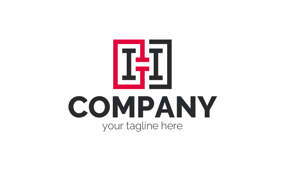 Download Шаблон логотипа "Maze H + C Logo Template" / Maze H + C Logo Template - Шаблон логотипа на тему графика n,c,square,labyrinth,construction,architecture,connection,electrical,stamp,landscape,sign,minimalism,one,color,two,cevet,emblem