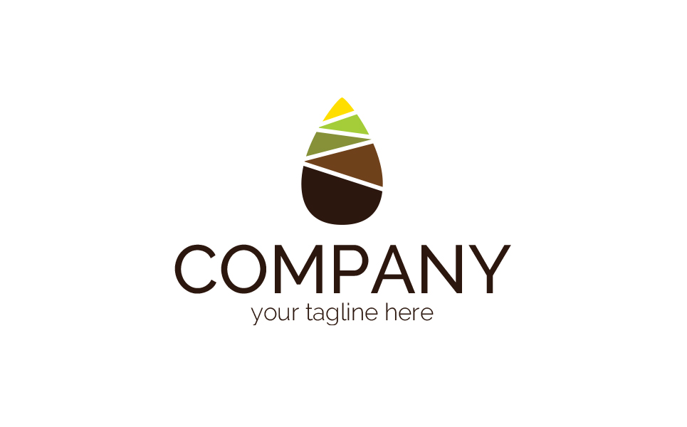 Download Шаблон логотипа "Flour from grain Logo Template" / Flour from grain Logo Template - Шаблон логотипа на тему графика seed,grain,nut,grinding,mill,flour,sign,minimalism,one,color,two,colors,emblem