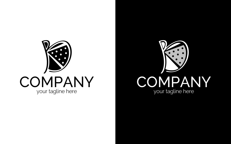 Download Шаблон логотипа "B-pizza Logo Template" / B-pizza Logo Template - Шаблон логотипа на тему графика b,pizza,pizzeria,belly,food,full,cafe,restaurant,delivery,fast,snack,sign,minimalism,one,color,emblem