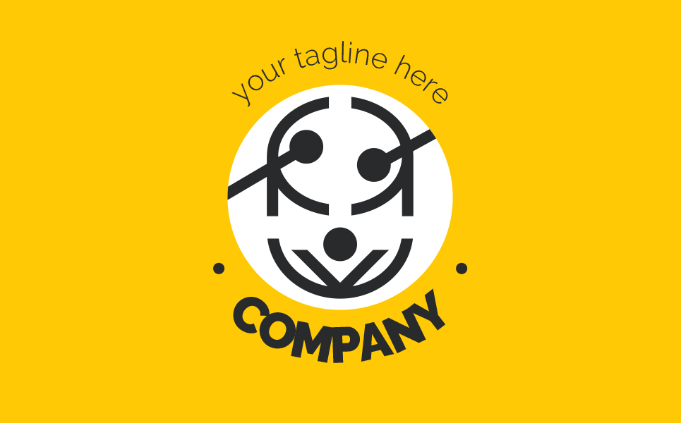 Download Шаблон логотипа "Drum and Acrobats Logo Template" / Drum and Acrobats Logo Template - Шаблон логотипа на тему графика drum,acrobat,theater,music,performance,artist,entertainment,percussion,instruments,culture,sign,minimalism,one,color,two,colors,emblem