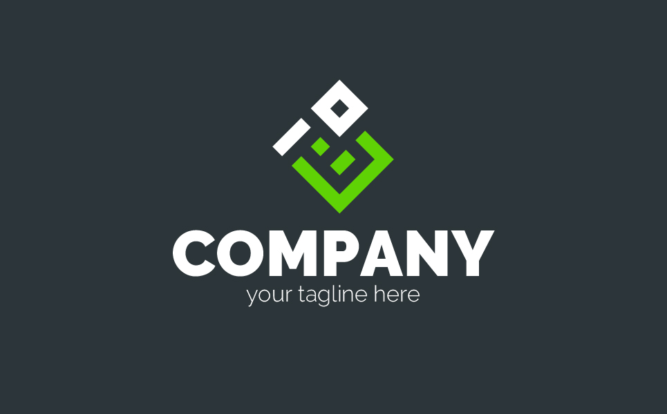 Download Шаблон логотипа "P + B Logo Template" / P + B Logo Template - Шаблон логотипа на тему графика p,b,box,packaging,architecture,real,estate,construction,landscape,business,finance,digital,technology,media,pixel,map,universal,sign,minimalism,one