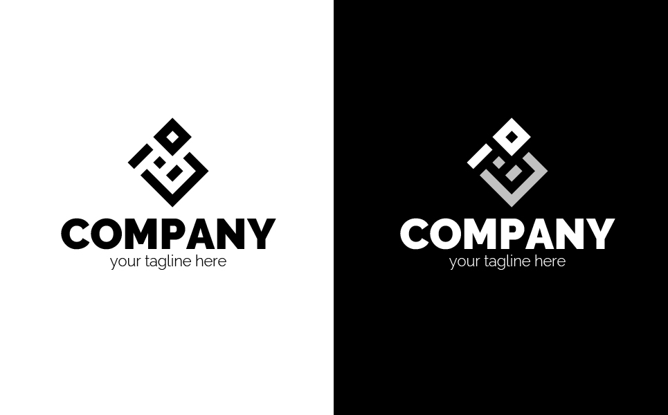 Download Шаблон логотипа "P + B Logo Template" / P + B Logo Template - Шаблон логотипа на тему графика p,b,box,packaging,architecture,real,estate,construction,landscape,business,finance,digital,technology,media,pixel,map,universal,sign,minimalism,one