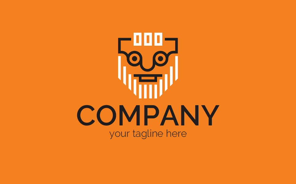 Download Шаблон логотипа "Programmer Logo Template" / Programmer Logo Template - Шаблон логотипа на тему графика programming,robot,technology,development,research,character,scientist,digital,electrical,electronics,electricity,goods,energy,physics,sign,minimalism,one,color,two,colors