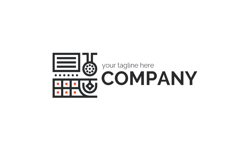 Download Шаблон логотипа "Kitchen appliances Logo Template" / Kitchen appliances Logo Template - Шаблон логотипа на тему графика stove,oven,meat,grinder,blender,kitchen,appliances,catering,cafe,restaurant,food,cooking,cook,sign,minimalism,one,color,two,colors,emblem