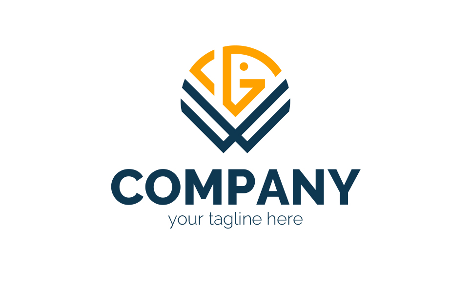 Download Шаблон логотипа "Fish in the waves Logo Template" / Fish in the waves Logo Template - Шаблон логотипа на тему графика c,w,g,sea,waves,water,ship,fish,fishing,boat,yacht,trips,canned,sign,minimalism,one,color,two,colors,emblem