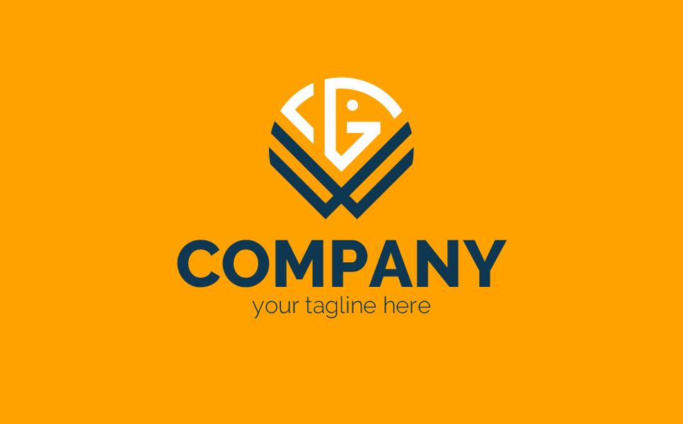 Download Шаблон логотипа "Fish in the waves Logo Template" / Fish in the waves Logo Template - Шаблон логотипа на тему графика c,w,g,sea,waves,water,ship,fish,fishing,boat,yacht,trips,canned,sign,minimalism,one,color,two,colors,emblem