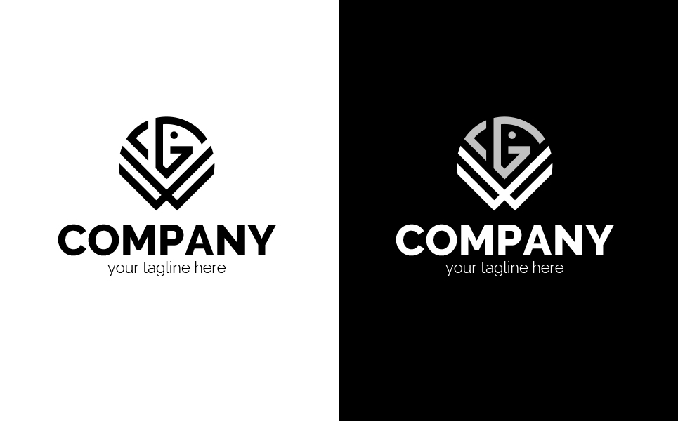 Download Шаблон логотипа "Fish in the waves Logo Template" / Fish in the waves Logo Template - Шаблон логотипа на тему графика c,w,g,sea,waves,water,ship,fish,fishing,boat,yacht,trips,canned,sign,minimalism,one,color,two,colors,emblem