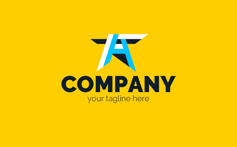 Download Шаблон логотипа "A + F + star Logo Template" / A + F + star Logo Template - Шаблон логотипа на тему графика a,f,t,star,media,music,artist,real,estate,architecture,printing,industry,manufacturing,energy,lawyer,business,cafe,restaurant,entertainment,finance