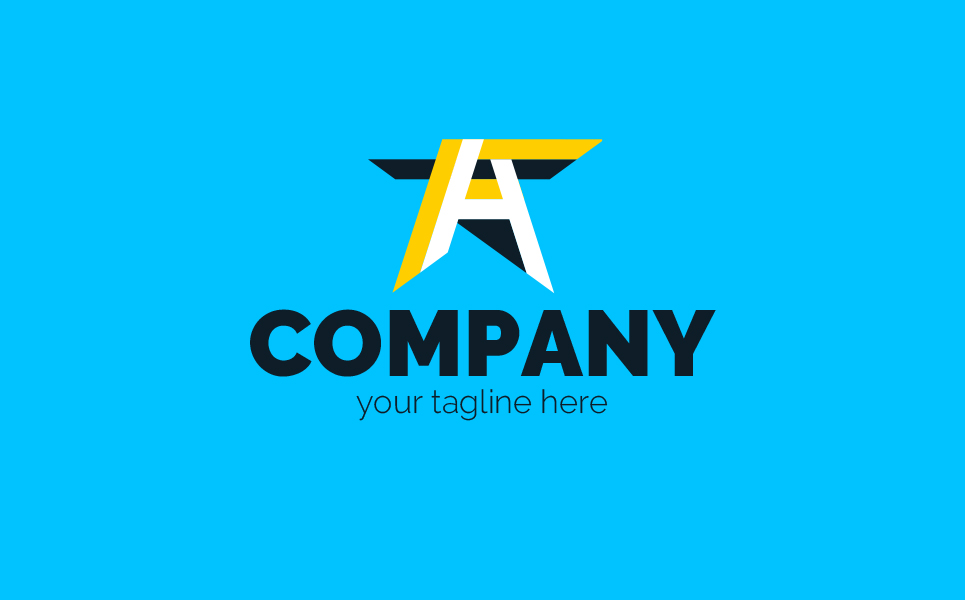 Download Шаблон логотипа "A + F + star Logo Template" / A + F + star Logo Template - Шаблон логотипа на тему графика a,f,t,star,media,music,artist,real,estate,architecture,printing,industry,manufacturing,energy,lawyer,business,cafe,restaurant,entertainment,finance