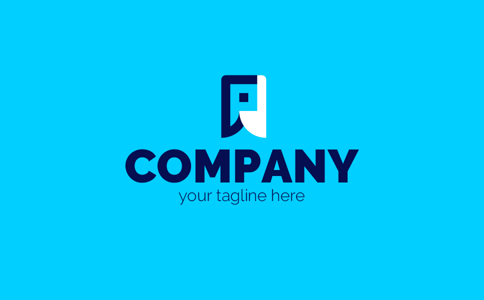 Download Шаблон логотипа "The Box Logo Template" / The Box Logo Template - Шаблон логотипа на тему графика p,flag,bookmark,tooth,dentistry,real,estate,medicine,business,finance,lawyer,copywriter,training,development,sign,minimalism,one,color,two,colors