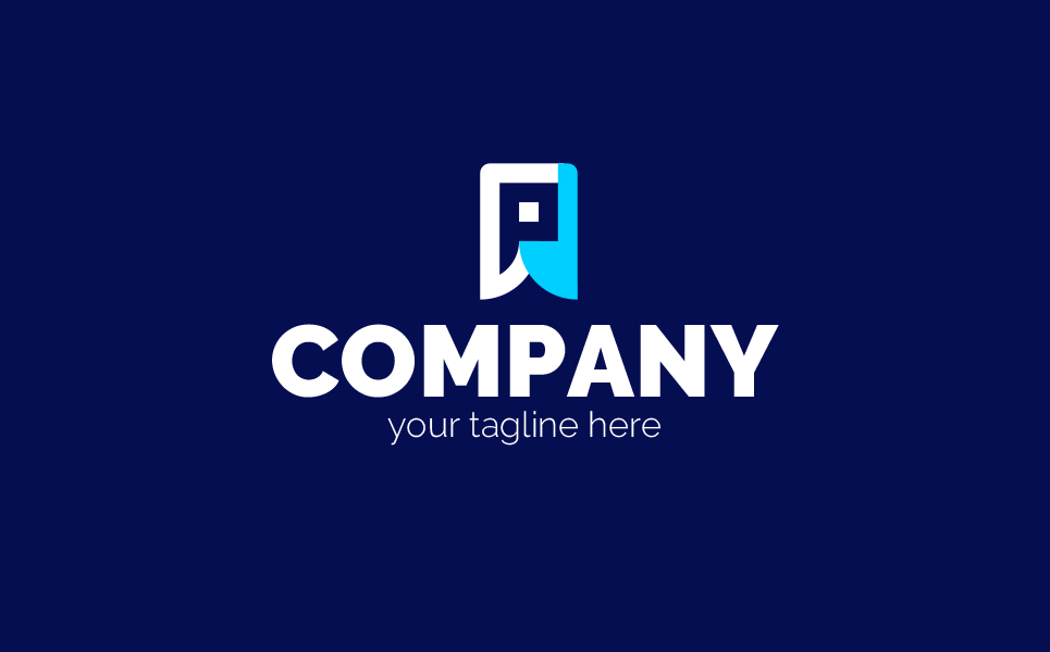 Download Шаблон логотипа "The Box Logo Template" / The Box Logo Template - Шаблон логотипа на тему графика p,flag,bookmark,tooth,dentistry,real,estate,medicine,business,finance,lawyer,copywriter,training,development,sign,minimalism,one,color,two,colors