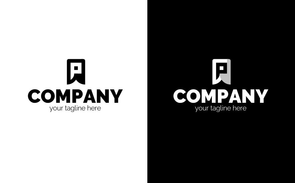 Download Шаблон логотипа "The Box Logo Template" / The Box Logo Template - Шаблон логотипа на тему графика p,flag,bookmark,tooth,dentistry,real,estate,medicine,business,finance,lawyer,copywriter,training,development,sign,minimalism,one,color,two,colors