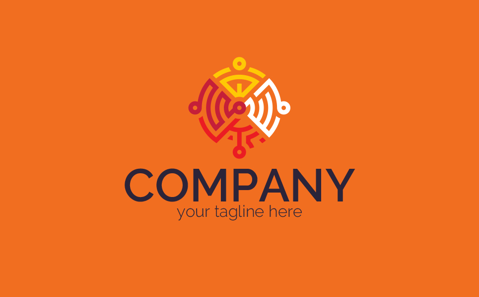 Download Шаблон логотипа "Data Processing in the form of an emblem Logo Template" / Data Processing in the form of an emblem Logo Template - Шаблон логотипа на тему графика calculations,digital,technologies,data,processing,analysis,programming,computers,industry,measurements,devices,production,process,circle,medallion,sign,minimalism,one,color,four