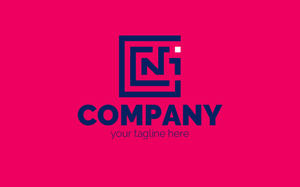 Download Шаблон логотипа "The Design of the Letters Logo Template" / The Design of the Letters Logo Template - Шаблон логотипа на тему графика c,n,i,number,one,leader,square,construction,real,estate,business,finance,design,drawing,architecture,digital,technology,labyrinth