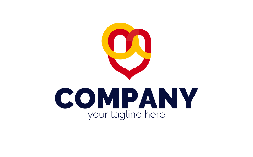 Download Шаблон логотипа "AM + heart Logo Template" / AM + heart Logo Template - Шаблон логотипа на тему графика a,m,heart,help,protection,food,cafe,restaurant,competition,sports,holiday,catering,children,love,care,sign,minimalism,one,color,two