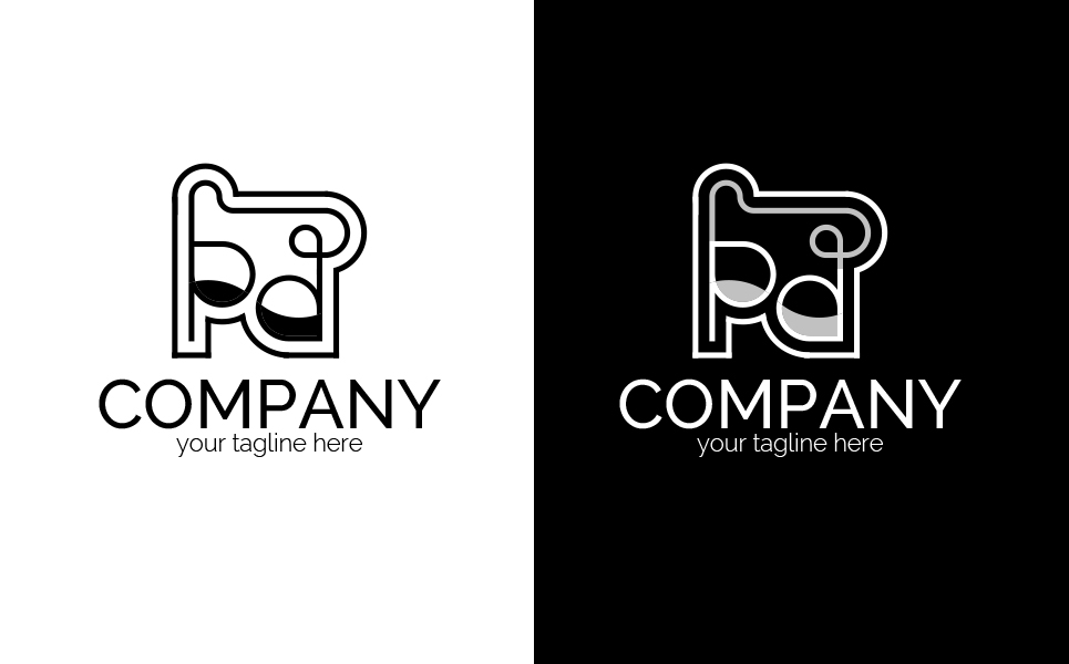 Download Шаблон логотипа "Distillation Logo Template" / Distillation Logo Template - Шаблон логотипа на тему графика p,d,beer,cafe,brewery,wine,drink,distillation,liquid,transfusion,chemistry,signs,minimalism,one,color,two,colors,three,four,emblem