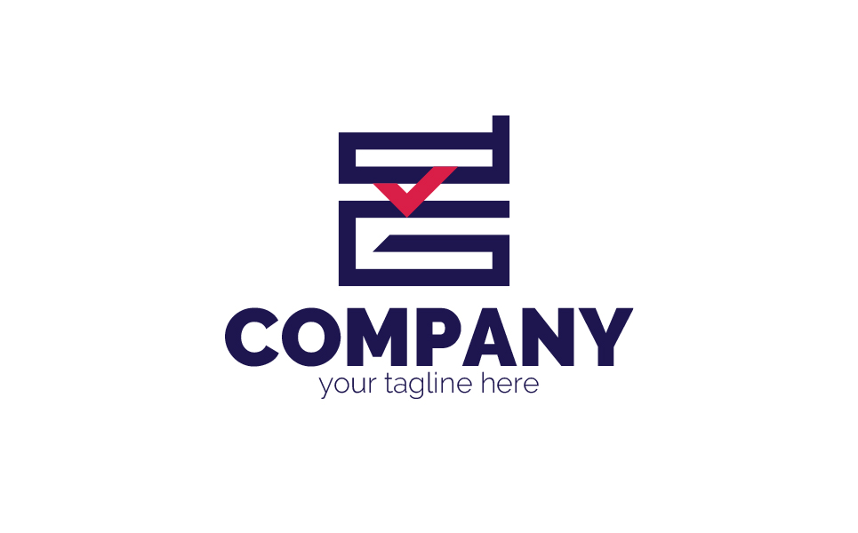 Download Шаблон логотипа "Construction of letters Logo Template" / Construction of letters Logo Template - Шаблон логотипа на тему графика d,v,g,architecture,real,estate,house,building,office,rent,sale,landscape,bank,strict,business,development,finance,education,sign,minimalism