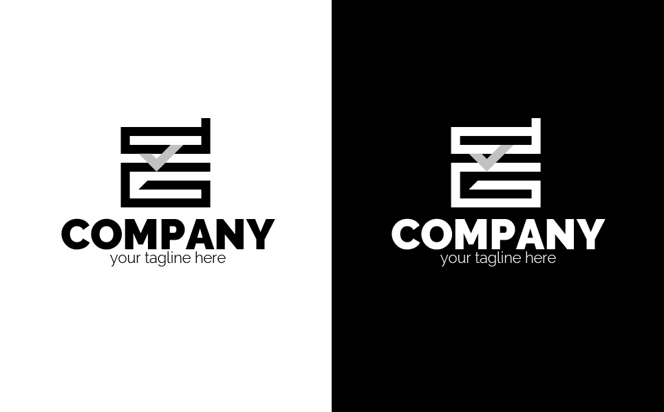 Download Шаблон логотипа "Construction of letters Logo Template" / Construction of letters Logo Template - Шаблон логотипа на тему графика d,v,g,architecture,real,estate,house,building,office,rent,sale,landscape,bank,strict,business,development,finance,education,sign,minimalism