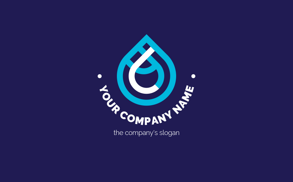 Download Шаблон логотипа "Drop + C + Y Logo Template" / Drop + C + Y Logo Template - Шаблон логотипа на тему графика logo,sign,two,colors,emblem,dynamics,c,y,drop,water,ecology,lines,intersection,union,connectionundefined