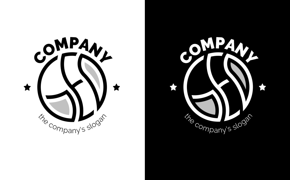 Download Шаблон логотипа "Coffee Logo Template" / Coffee Logo Template - Шаблон логотипа на тему графика circle,coffee,cup,of,bean,aroma,hot,steam,house,geometric,proportional,3,colors,1,color,line