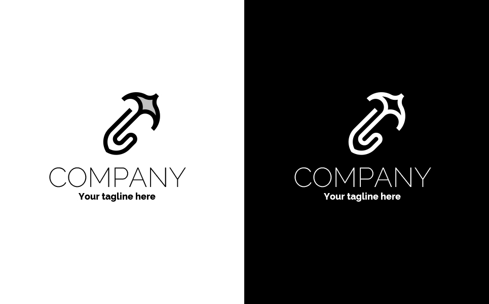 Download Шаблон логотипа "Paper Clip + Umbrella + Bird + S Logo Template" / Paper Clip + Umbrella + Bird + S Logo Template - Шаблон логотипа на тему графика logo,sign,two,colors,one,color,emblem,speaker,paper,clip,umbrella,bird,flight,s,shovel
