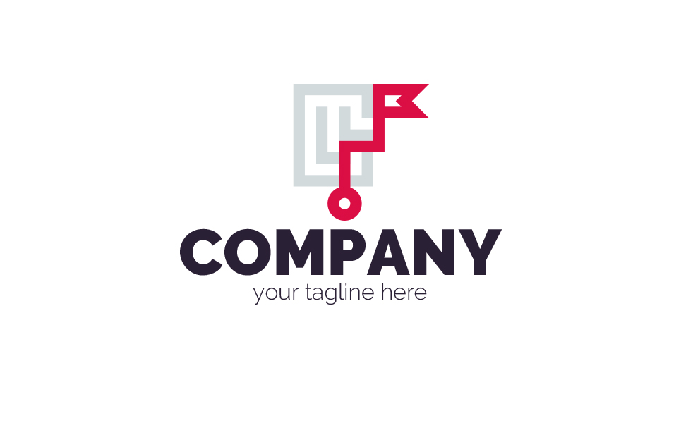 Download Шаблон логотипа "Path on the Map Logo Template" / Path on the Map Logo Template - Шаблон логотипа на тему графика l,g,t,route,map,path,logistics,trajectory,movement,delivery,transportation,transport,travel,logo,sign,minimalism,two,colors,emblem