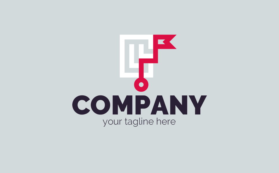 Download Шаблон логотипа "Path on the Map Logo Template" / Path on the Map Logo Template - Шаблон логотипа на тему графика l,g,t,route,map,path,logistics,trajectory,movement,delivery,transportation,transport,travel,logo,sign,minimalism,two,colors,emblem