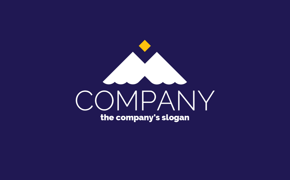 Download Шаблон логотипа "Top + Bird Logo Template" / Top + Bird Logo Template - Шаблон логотипа на тему графика peak,mountain,bird,mustache,sea,water,business,development,training,motivation,growth,status,height,flight,dynamics,logo,sign,minimalism,one,color