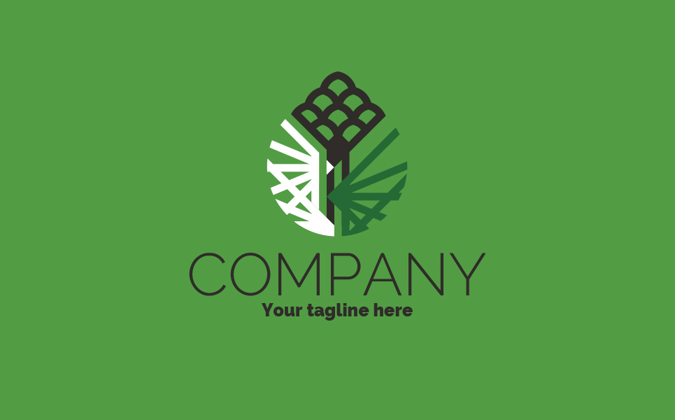 Download Шаблон логотипа "Needles and Сone Logo Template" / Needles and Сone Logo Template - Шаблон логотипа на тему графика pine,cone,spruce,christmas,tree,cedar,nut,needles,nature,ecology,plants,logo,sign,minimalism,one,color,two,colors,three,emblem