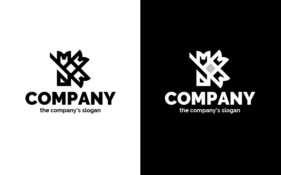 Download Шаблон логотипа "K + Fortress Logo Template" / K + Fortress Logo Template - Шаблон логотипа на тему графика fortress,protection,power,strength,history,stability,leader,k,m,geometry,flag,heraldry,knight,logo,sign,minimalism,one,color,two,colors