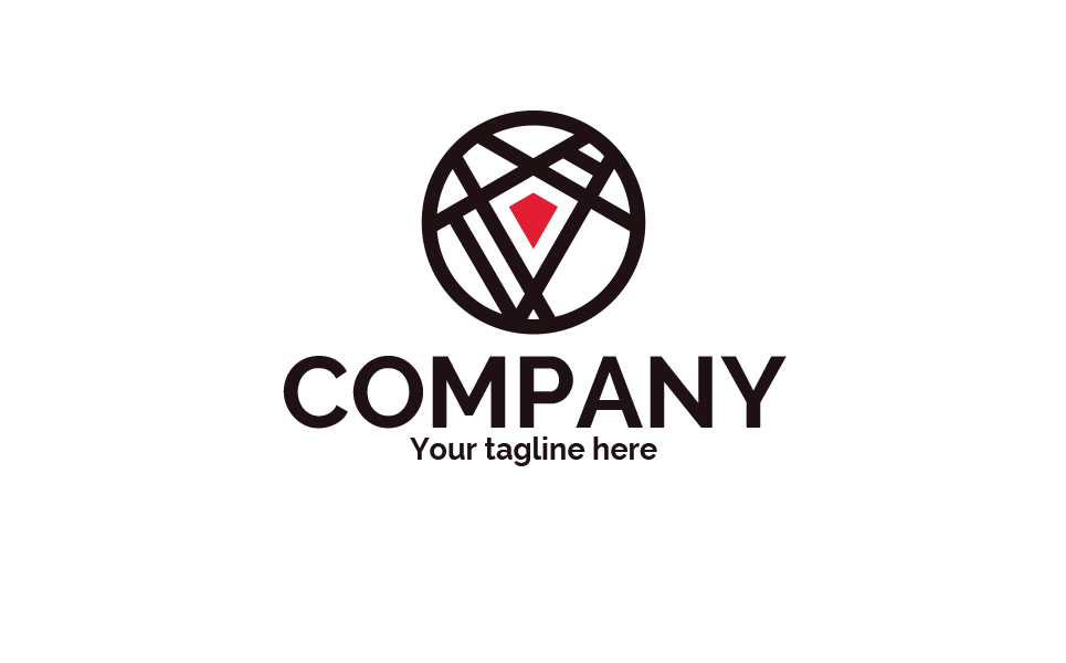 Download Шаблон логотипа "Crossing Roads Logo Template" / Crossing Roads Logo Template - Шаблон логотипа на тему графика circle,road,railway,crossroads,intersection,association,transport,logistics,delivery,transportation,logo,sign,minimalism,one,color,two,colors,emblem