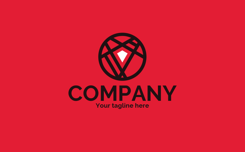 Download Шаблон логотипа "Crossing Roads Logo Template" / Crossing Roads Logo Template - Шаблон логотипа на тему графика circle,road,railway,crossroads,intersection,association,transport,logistics,delivery,transportation,logo,sign,minimalism,one,color,two,colors,emblem