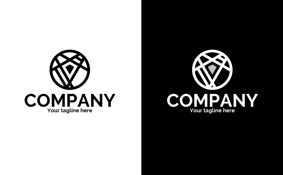 Download Шаблон логотипа "Crossing Roads Logo Template" / Crossing Roads Logo Template - Шаблон логотипа на тему графика circle,road,railway,crossroads,intersection,association,transport,logistics,delivery,transportation,logo,sign,minimalism,one,color,two,colors,emblem