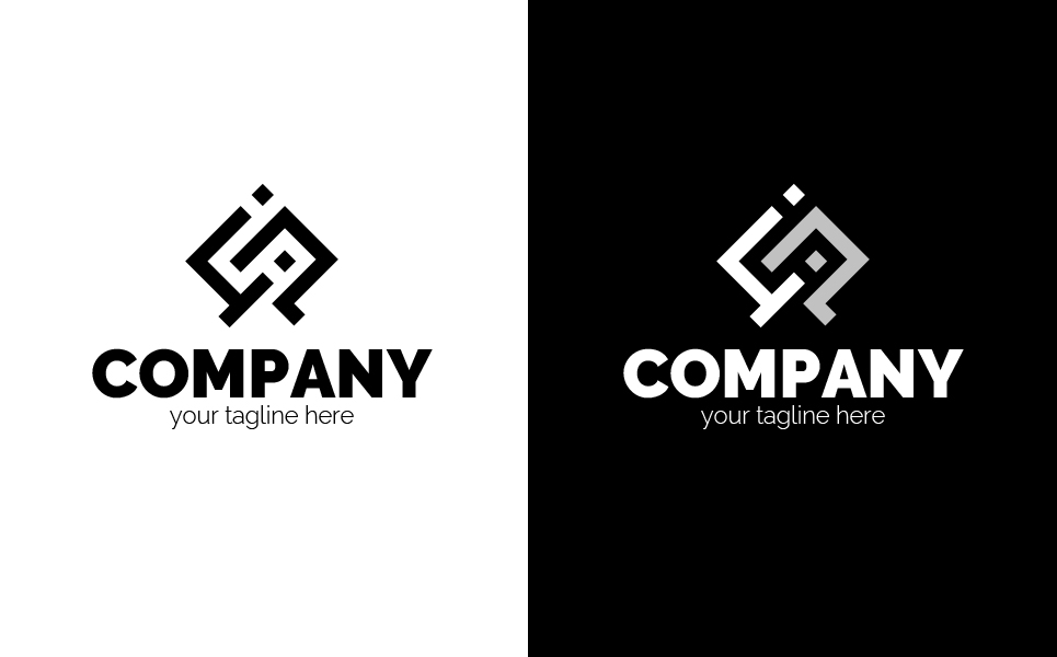 Download Шаблон логотипа "Chain of Letters Logo Template" / Chain of Letters Logo Template - Шаблон логотипа на тему графика i,a,l,4,chain,link,connection,real,estate,construction,business,finance,design,drawing,architecture,pixel,digital,technology,puzzle,designer