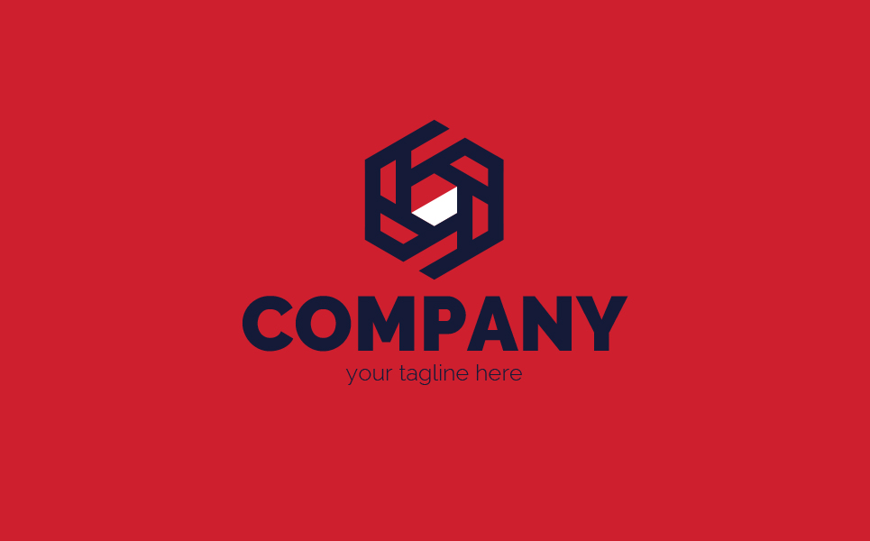 Download Шаблон логотипа "Aperture camera Logo Template" / Aperture camera Logo Template - Шаблон логотипа на тему графика hexagon,aperture of the camera,sight,target,movement,dynamics,accuracy,logo,sign,minimalism,two colors,emblem