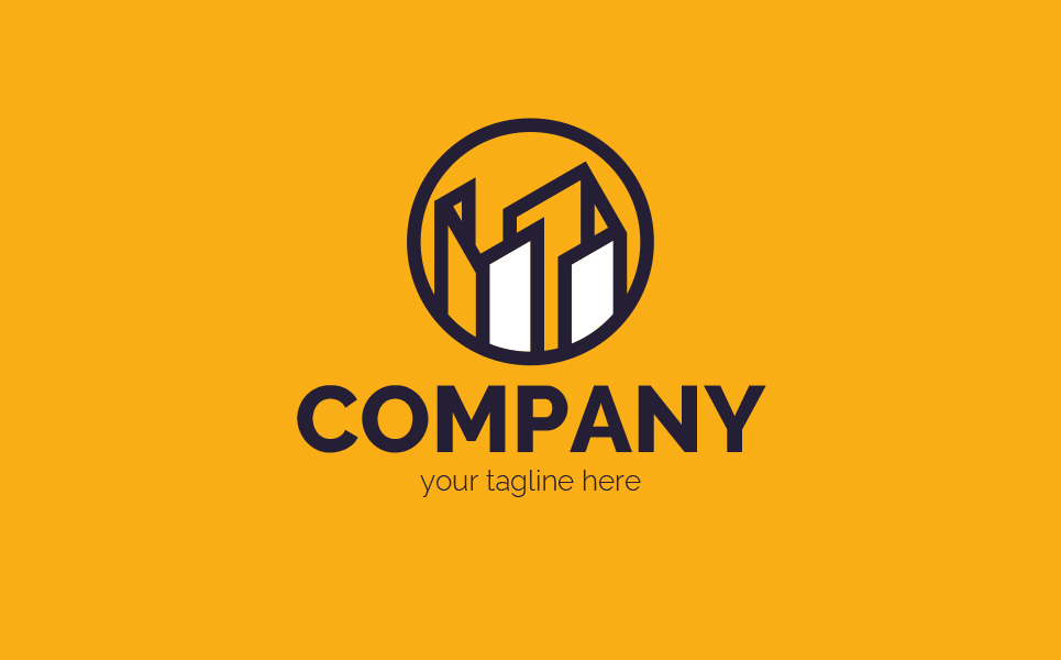 Download Шаблон логотипа "Piles Logo Template" / Piles Logo Template - Шаблон логотипа на тему графика circle,construction,foundation,piles,reinforcement,logo,sign,minimalism,one color,two colors,emblem