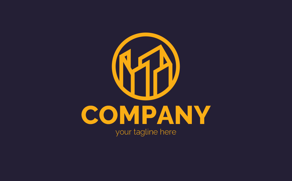 Download Шаблон логотипа "Piles Logo Template" / Piles Logo Template - Шаблон логотипа на тему графика circle,construction,foundation,piles,reinforcement,logo,sign,minimalism,one color,two colors,emblem